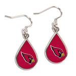 Wholesale-Arizona Cardinals Earrings Jewelry Carded Tear Drop