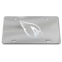 Wholesale-Arizona Cardinals FROSTED Acrylic Classic License Plates