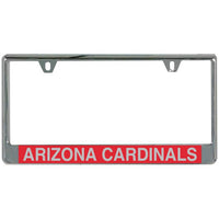 Wholesale-Arizona Cardinals Lic Plt Frame S/L Printed
