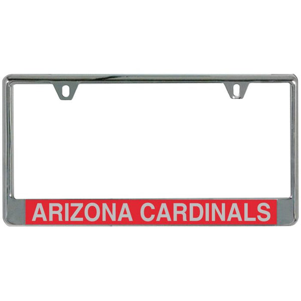 Wholesale-Arizona Cardinals Lic Plt Frame S/L Printed