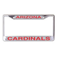 Wholesale-Arizona Cardinals Lic Plt Frame S/L Printed