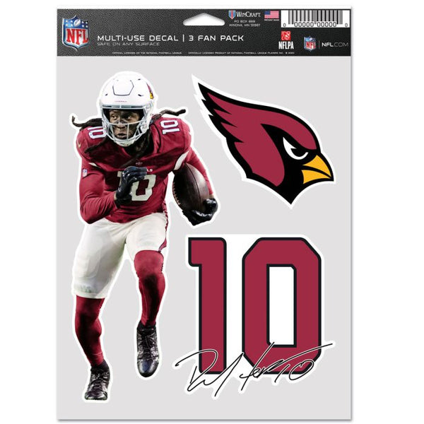 Wholesale-Arizona Cardinals Multi Use 3 Fan Pack Deandre Hopkins