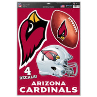 Wholesale-Arizona Cardinals Multi-Use Decal 11" x 17"