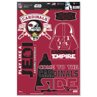 Wholesale-Arizona Cardinals / Star Wars Star Wars Multi-Use Decal 11" x 17"