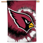 Wholesale-Arizona Cardinals Tie Dye Vertical Flag 28" x 40"