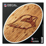Wholesale-Arizona Cardinals WOOD All Surface Decal 6" x 6"