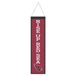 Wholesale-Arizona Cardinals Wool Banner 8" x 32"