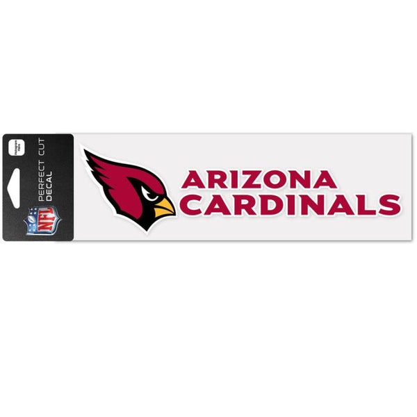 Wholesale-Arizona Cardinals Wordmark Design Perfect Cut Decals 3" x 10"
