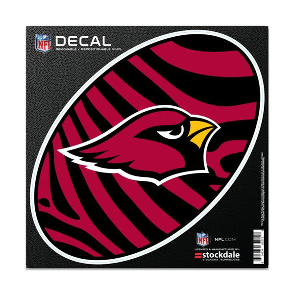 Wholesale-Arizona Cardinals ZEBRA All Surface Decal 6" x 6"