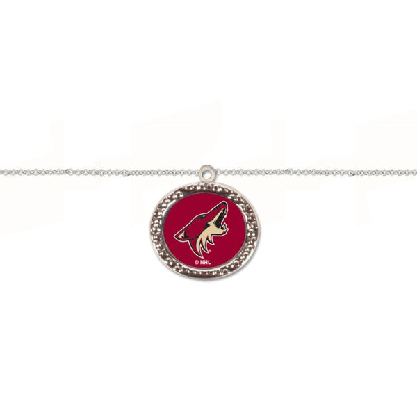 Wholesale-Arizona Coyotes Bracelet w/Charm Jewelry Carded