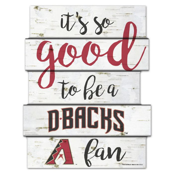 Wholesale-Arizona Diamondbacks BIRCH Wood Sign 11"X14"