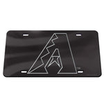 Wholesale-Arizona Diamondbacks BLACK Acrylic Classic License Plates