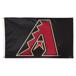 Wholesale-Arizona Diamondbacks Black Flag - Deluxe 3' X 5'