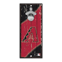 Wholesale-Arizona Diamondbacks Bottle Opener Sign 5x11