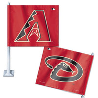 Wholesale-Arizona Diamondbacks Car Flag 11.75" x 14"