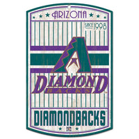 Wholesale-Arizona Diamondbacks Cooperstown Wood Sign 11" x 17" 1/4" thick