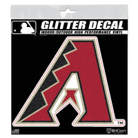 Wholesale-Arizona Diamondbacks Decal Glitter 6" x 6"