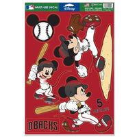 Wholesale-Arizona Diamondbacks / Disney MICKEY Multi-Use Decal 11" x 17"