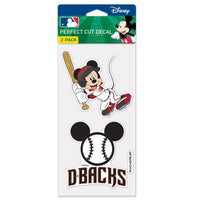 Wholesale-Arizona Diamondbacks / Disney Perfect Cut Decal Set of Two 4"x4"