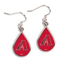 Wholesale-Arizona Diamondbacks Earrings Jewelry Carded Tear Drop