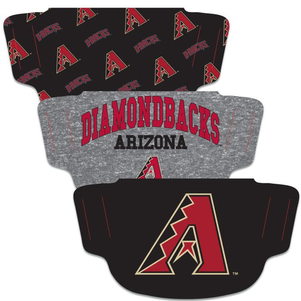 Wholesale-Arizona Diamondbacks Fan Mask Face Cover 3 Pack