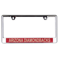 Wholesale-Arizona Diamondbacks GLITTER Lic Plate Frame B/O Printed