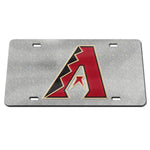 Wholesale-Arizona Diamondbacks GLITTER Specialty Acrylic License Plate