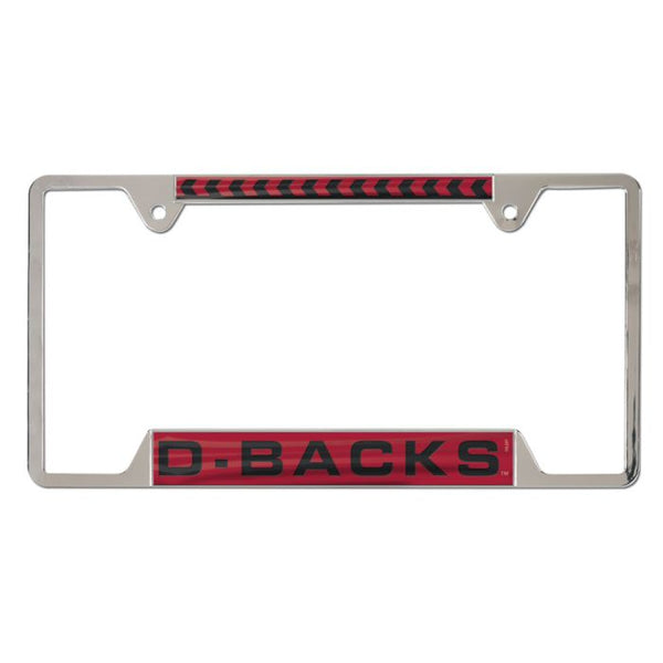 Wholesale-Arizona Diamondbacks Inlaid Metal Lic Plt Frame 4 tab