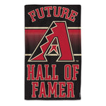 Wholesale-Arizona Diamondbacks / Littlest Fan MLB FUTURE HALL OF FAMER Burp Cloth 10" x 17"