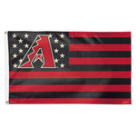 Wholesale-Arizona Diamondbacks / Patriotic Flag - Deluxe 3' X 5'