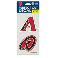 Wholesale-Arizona Diamondbacks Perfect Cut Decal set of two 4"x4"