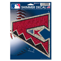 Wholesale-Arizona Diamondbacks Shimmer Decals 5" x 7"