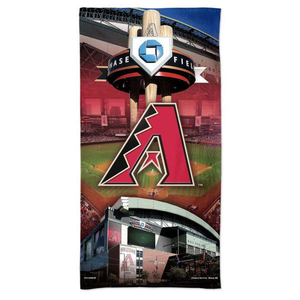 Wholesale-Arizona Diamondbacks Spectra Beach Towel 30" x 60"