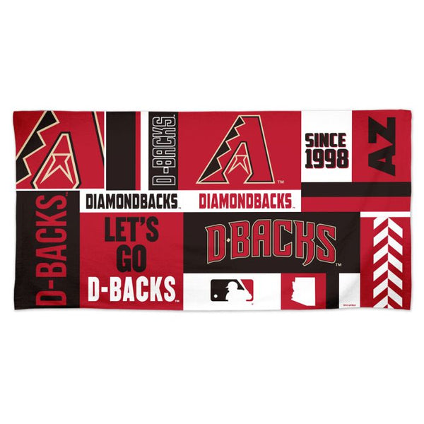 Wholesale-Arizona Diamondbacks Spectra Beach Towel 30" x 60"