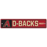 Wholesale-Arizona Diamondbacks Way Street / Zone Sign 3.75" x 19"