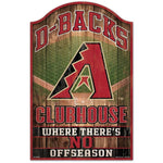 Wholesale-Arizona Diamondbacks Wood Sign 11" x 17" 1/4" thick