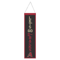 Wholesale-Arizona Diamondbacks Wool Banner 8" x 32"