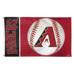 Wholesale-Arizona Diamondbacks ball Flag - Deluxe 3' X 5'