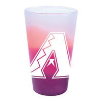 Wholesale-Arizona Diamondbacks fashion 16 oz Silicone Pint Glass