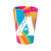 Wholesale-Arizona Diamondbacks hippie 1.5oz Silicone Shot Glass