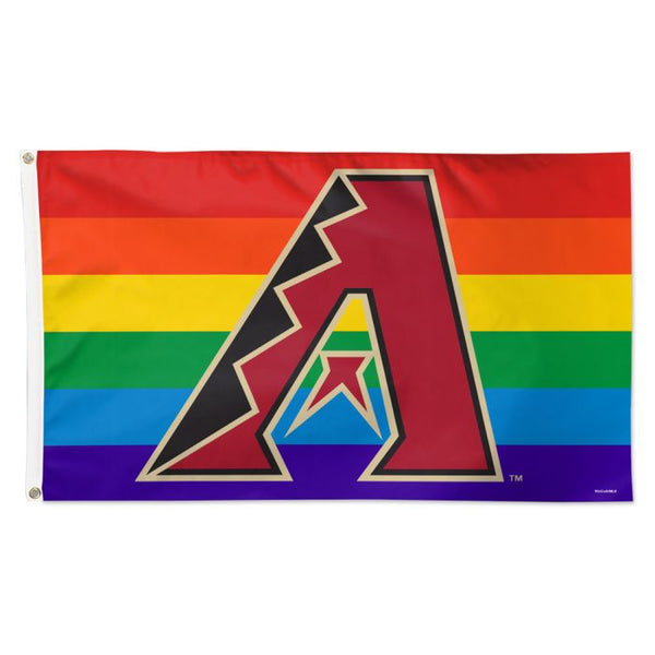 Wholesale-Arizona Diamondbacks pride Flag - Deluxe 3' X 5'