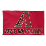 Wholesale-Arizona Diamondbacks slogan Flag - Deluxe 3' X 5'