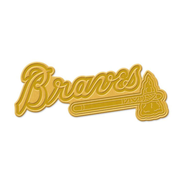 Wholesale-Atlanta Braves Collector Enamel Pin Jewelry Card