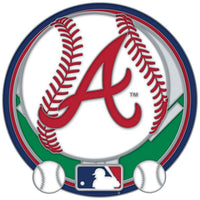 Wholesale-Atlanta Braves Collector Pin Jewelry Card