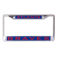 Wholesale-Atlanta Braves Lic Plt Frame S/L Printed