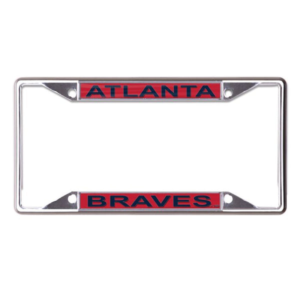 Wholesale-Atlanta Braves Lic Plt Frame S/S Printed