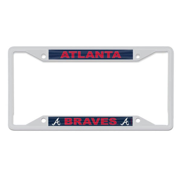 Wholesale-Atlanta Braves Lic Plt Frame S/S