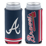 Wholesale-Atlanta Braves PRIMARY 12 oz Slim Can Cooler