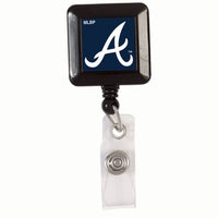 Wholesale-Atlanta Braves Retractable Badge Holder
