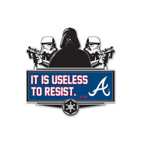 Wholesale-Atlanta Braves / Star Wars Darth Vader &amp; Storm Troopers Collector Pin Jewelry Card